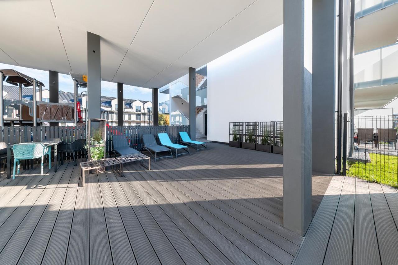 Blue Mare Posesja Kapitanska 70M Beach, Parking, Rowery Grzybowo  Exterior foto