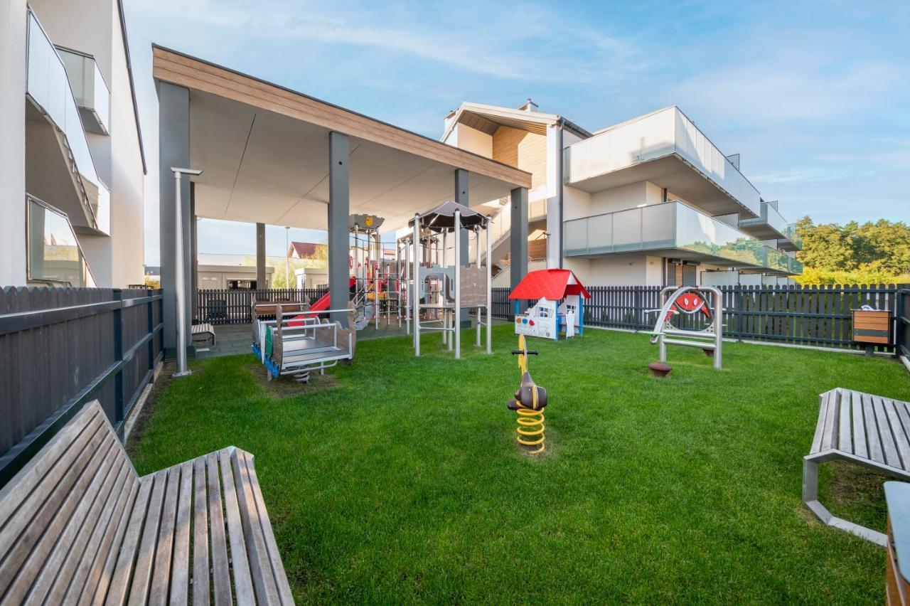Blue Mare Posesja Kapitanska 70M Beach, Parking, Rowery Grzybowo  Exterior foto